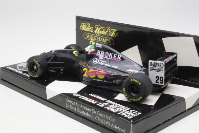 Sauber Mercedes C13, Canada GP 1994, A.DeCeasaris, no.29