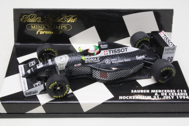 Sauber Mercedes C13, Hockenheim 1994, A.DeCeasaris, no.29