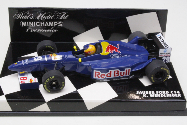 Sauber Ford C14, F1 1995, K.Wendlinger, no.29