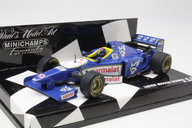 Ligier Mugen Honda JS43, F1 1996 ,P.Diniz, no.10 - Sulje napsauttamalla kuva