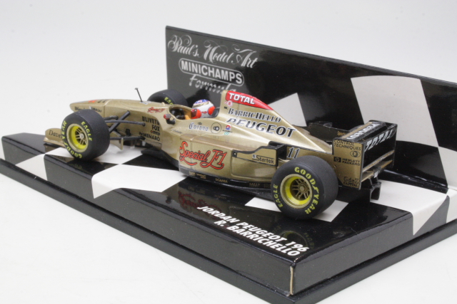 Jordan Peugeot 196, F1 1996, R.Barrichello, no.11