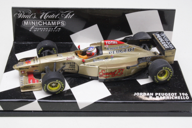 Jordan Peugeot 196, F1 1996, R.Barrichello, no.11