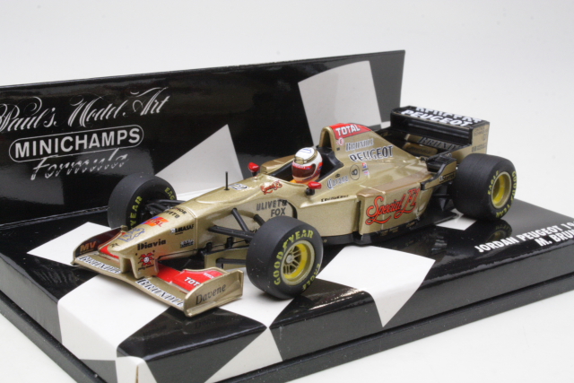 Jordan Peugeot 196, F1 1996, M.Brundle, no.12