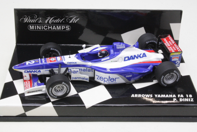 Arrows Yamaha FA18, F1 1997, P.Diniz, no.2