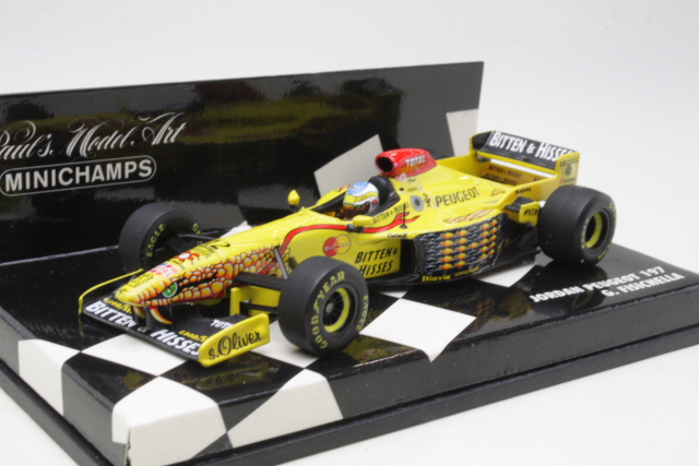 Jordan Peugeot 197, F1 1997, G.Fisichella, no.12