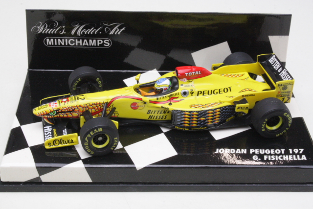 Jordan Peugeot 197, F1 1997, G.Fisichella, no.12