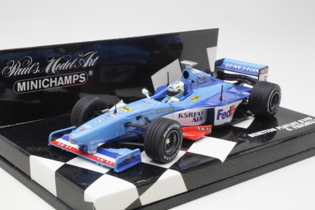 Benetton Playlife B198, F1 1998, G.Fisichella, no.5