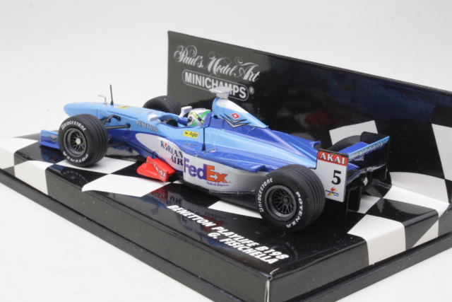 Benetton Playlife B198, F1 1998, G.Fisichella, no.5