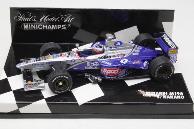 Minardi M198, F1 1998 ,S.Nakano, no.22