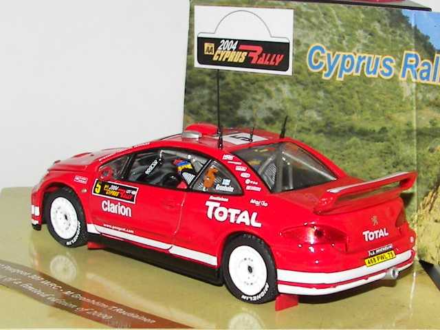 Peugeot 307 WRC, Cyprus 2004, M.Grönholm, no.5