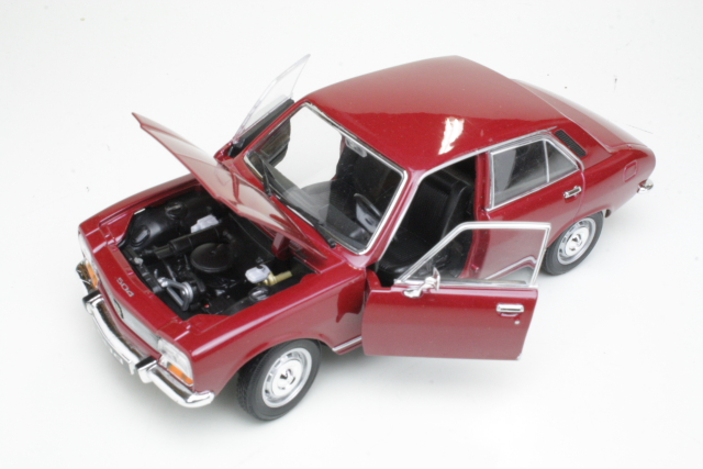 Peugeot 504 1975, tummanpunainen