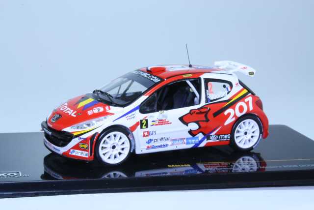 Peugeot 207 S2000, 1st. Madeira 2008, N.Vouilloz, no.2