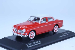 Volvo P121 Amazon 4d 1958, red/white