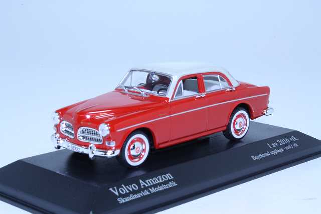 Volvo P121 Amazon 4d 1958, red/white