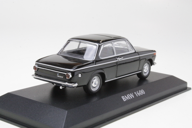 BMW 1600 1968, musta - Sulje napsauttamalla kuva