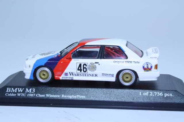 BMW M3 "M-Team", Calder WTC 1987, Ravaglia/Pirro, no.46
