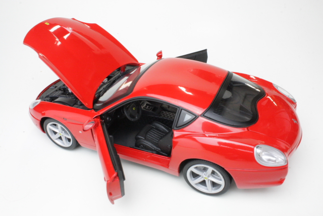 Ferrari 575 GTZ Zagato 2006, punainen - Sulje napsauttamalla kuva