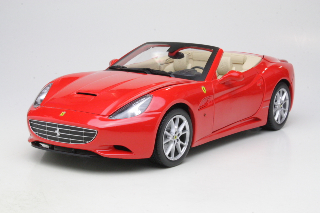 Ferrari California Spider 2009, punainen - Sulje napsauttamalla kuva