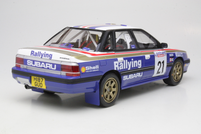 Subaru Legacy RS Gr.A, RAC 1991, C.McRae, no.21 - Sulje napsauttamalla kuva