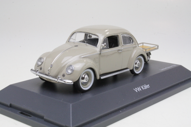 VW Kupla 1958 with Auto Porter, vaaleanruskea - Sulje napsauttamalla kuva