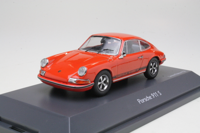 Porsche 911 S Coupe 1971, oranssi - Sulje napsauttamalla kuva