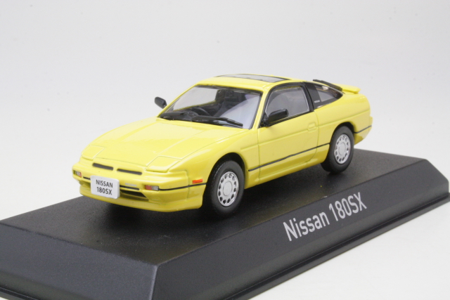 Nissan 180SX 1989, keltainen - Sulje napsauttamalla kuva