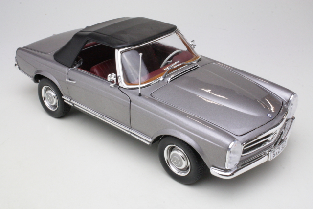 Mercedes 230SL 1963, harmaa