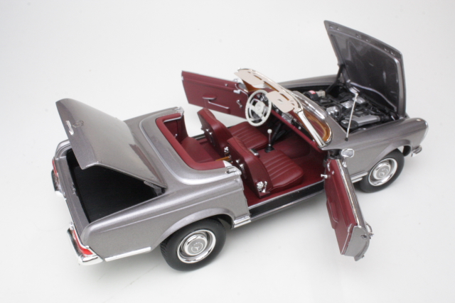 Mercedes 230SL 1963, harmaa