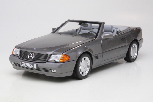 Mercedes 500 SL (R129) 1989, harmaa - Sulje napsauttamalla kuva