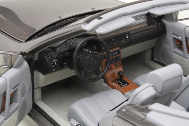 Mercedes 500 SL (R129) 1989, grey - Click Image to Close