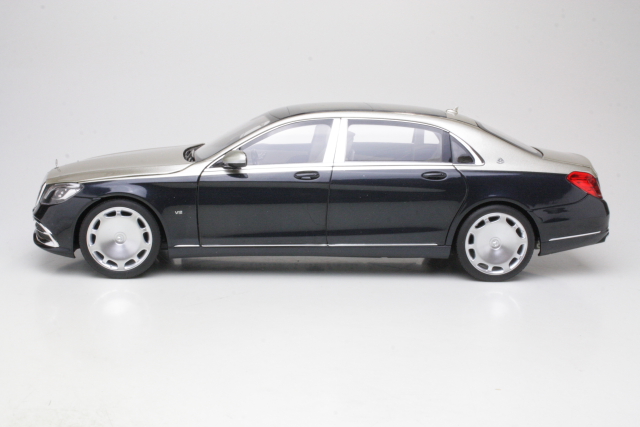 Mercedes Maybach S650 (X222), hopea/sininen