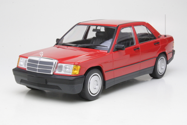 Mercedes 190E (w201) 1982, punainen - Sulje napsauttamalla kuva