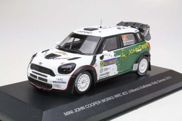 Mini John Cooper Works WRC, Sweden 2013, J.Nikara, no.23 - Sulje napsauttamalla kuva