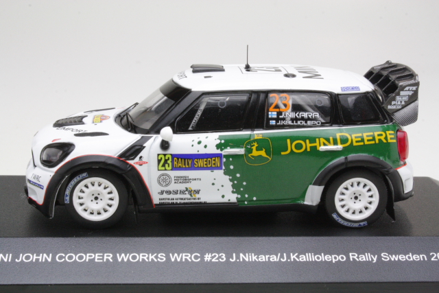 Mini John Cooper Works WRC, Sweden 2013, J.Nikara, no.23 - Sulje napsauttamalla kuva