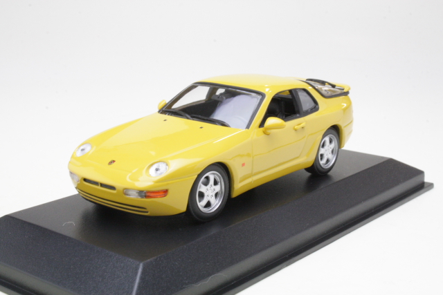 Porsche 968 CS 1993, keltainen - Sulje napsauttamalla kuva