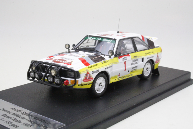 Audi Sport Quattro, Safari 1985, H.Mikkola, no.1 - Sulje napsauttamalla kuva