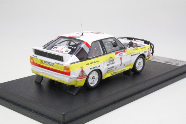 Audi Sport Quattro, Safari 1985, H.Mikkola, no.1