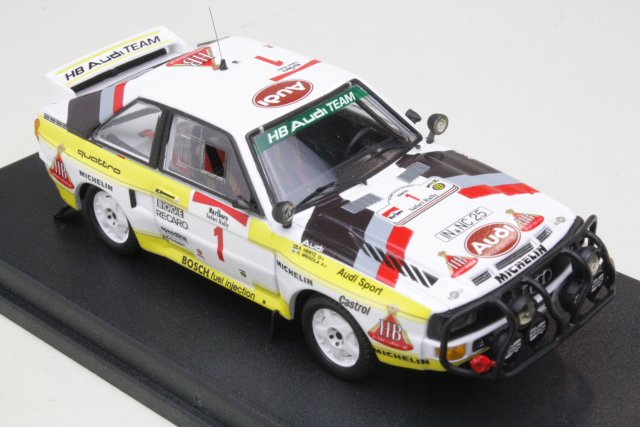 Audi Sport Quattro, Safari 1985, H.Mikkola, no.1 - Sulje napsauttamalla kuva