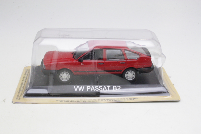 VW Passat B2, red