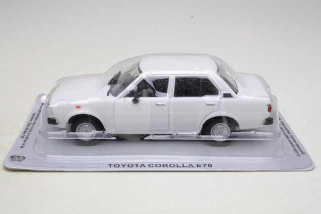 Toyota Corolla E70 1979, valkoinen - Sulje napsauttamalla kuva