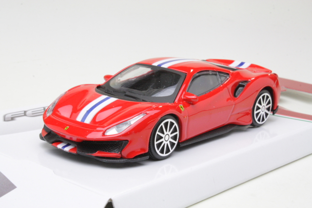 Ferrari 488 Pista 2018, punainen - Sulje napsauttamalla kuva