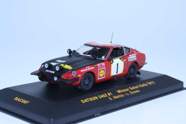 Datsun 240Z, 1st. Safari 1973, S.Mehta, no.1