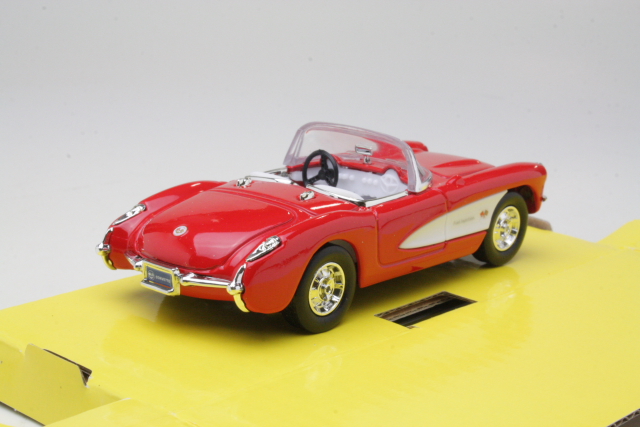 Chevrolet Corvette 1957, punainen - Sulje napsauttamalla kuva