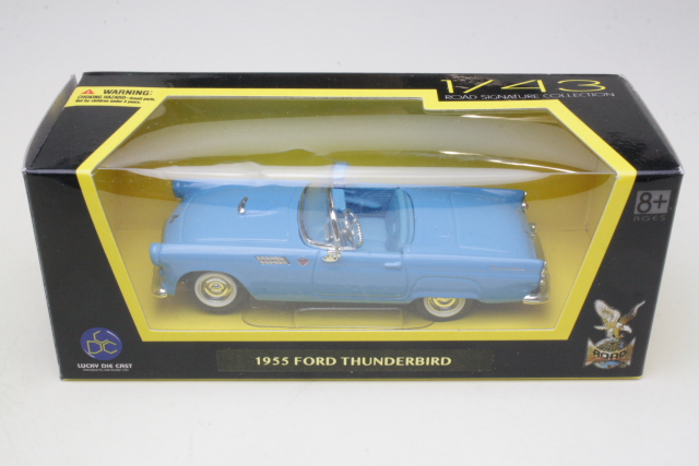Ford Thunderbird 1955, sininen - Sulje napsauttamalla kuva