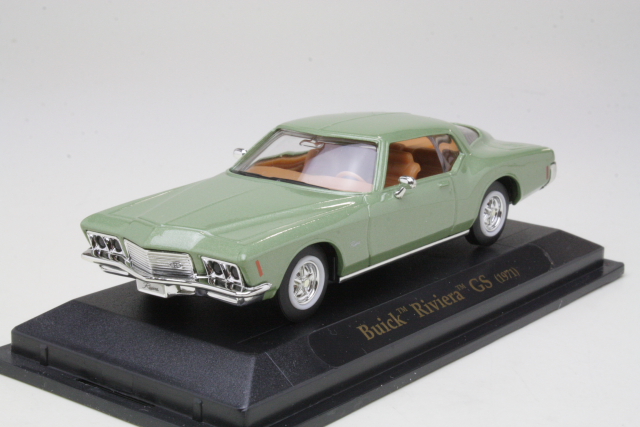 Buick Riviera GS 1971, green