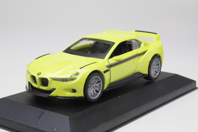 BMW 3.0 CSL Hommage, keltainen - Sulje napsauttamalla kuva