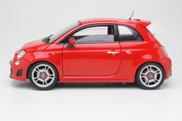 Fiat 500 Abarth, red