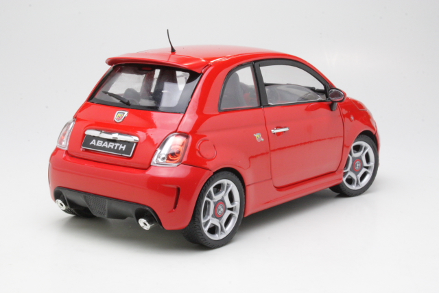 Fiat 500 Abarth, red