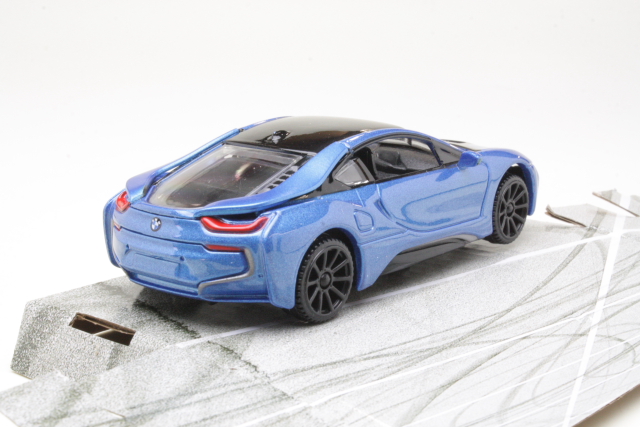 BMW i8 Coupe 2017, sininen - Sulje napsauttamalla kuva