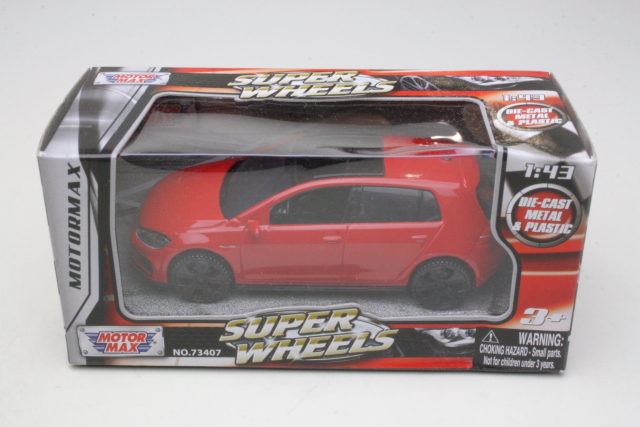 VW Golf A7 GTi 2017, red